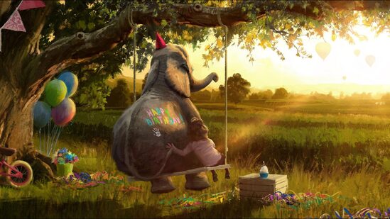 Cinematic Illustration for Film Thumbnail