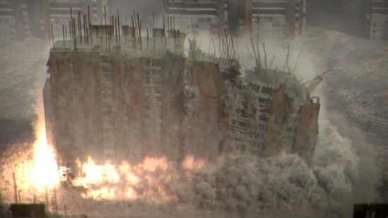 Controlled Building Demolition FX in Houdini thumbnail