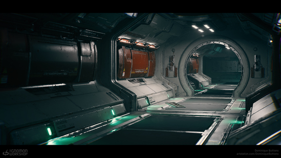 Creating a Sci-Fi Hallway in Unreal Engine 5 thumbnail