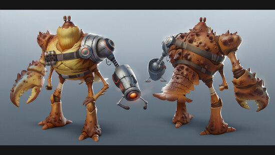 2D & 3D Character Design in Photoshop & Blender Thumbnail