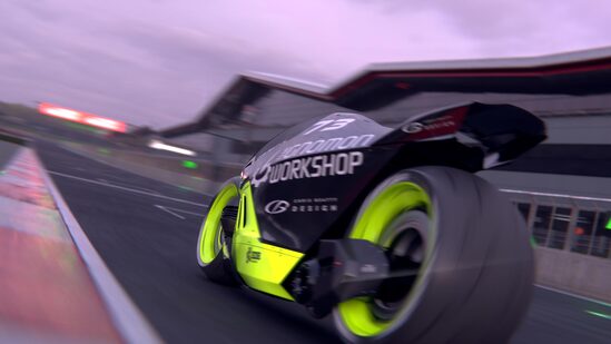 Race Vehicle Concept Design: Cinematic Rendering