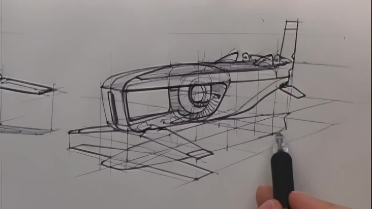 Drawing on Newsprint