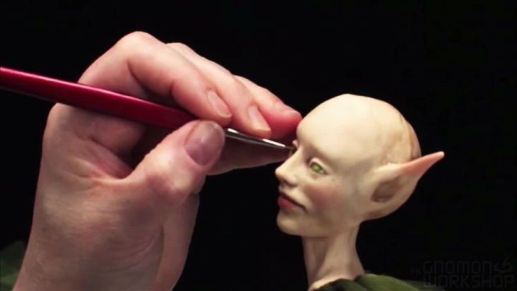 Painting Facial Details