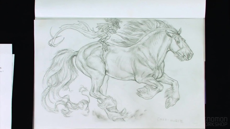 The Uber or Super Horse, Full Gallop