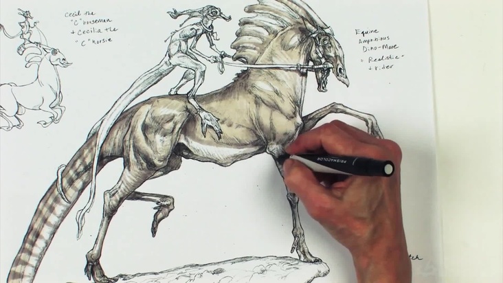 The Marine Mare-Coloration