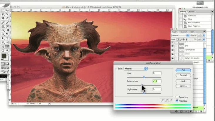 Adding the Background