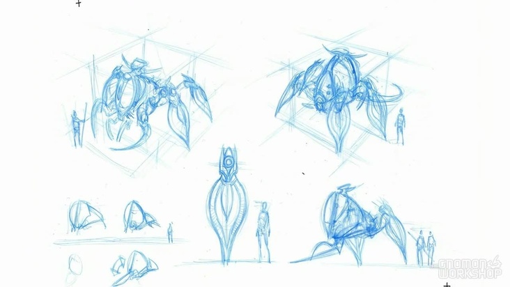 3/4 Views and Side Orthos - Blueline