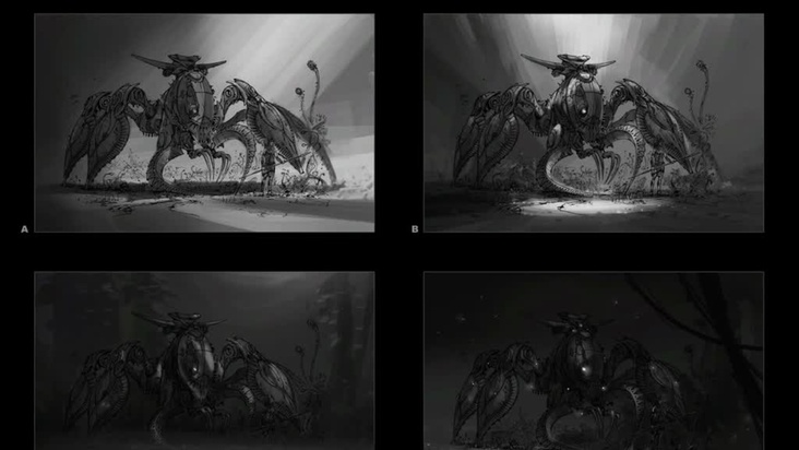 4 Tone Studies - Lighting Scenarios
