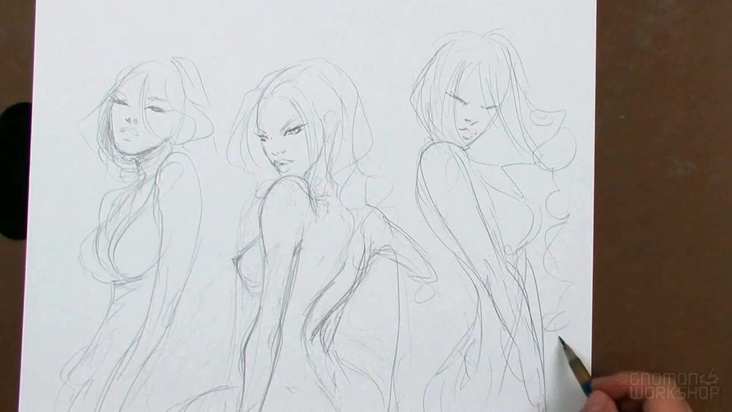 Quick Preliminary Figure Sketches