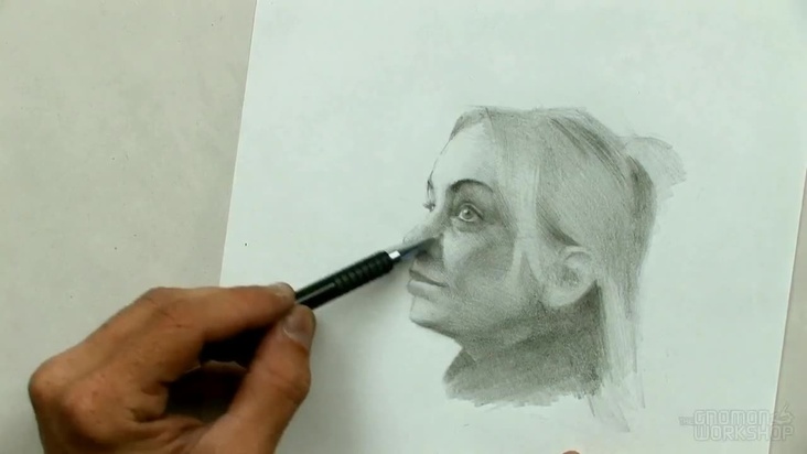 3/4 View in Graphite - Part A