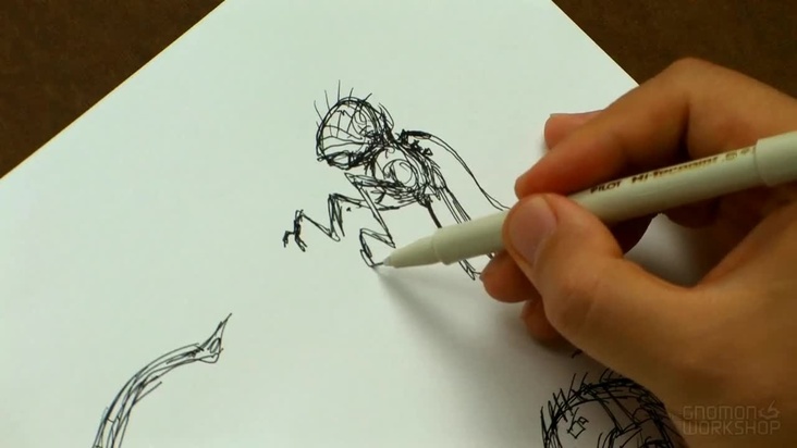 Tripod Alien - Thumbnailing