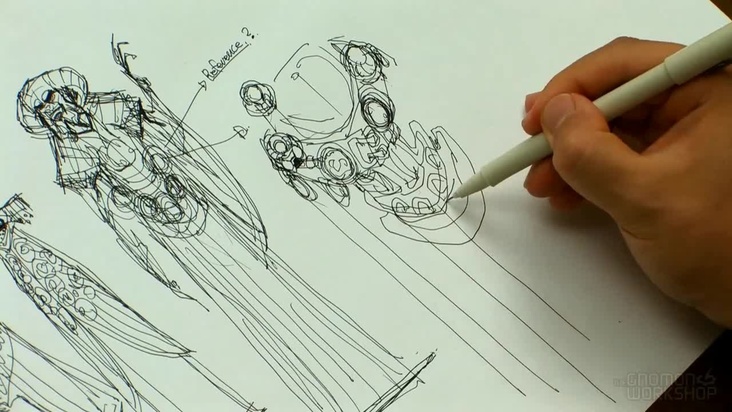 Horned Alien - Thumbnailing