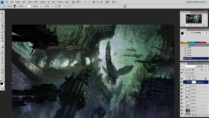 Adding Painterly Details