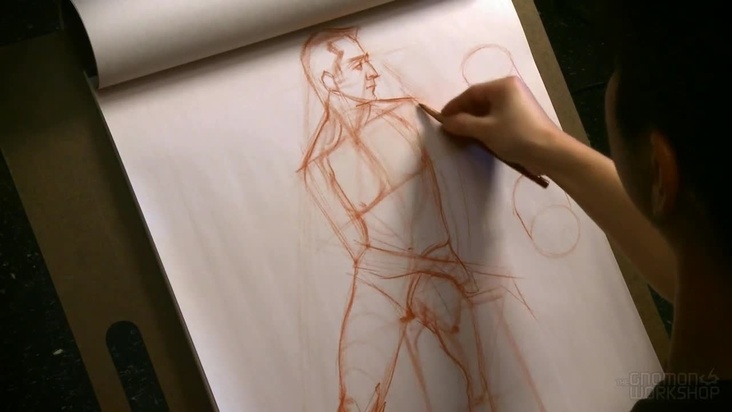 Seated Figure Front Block-in