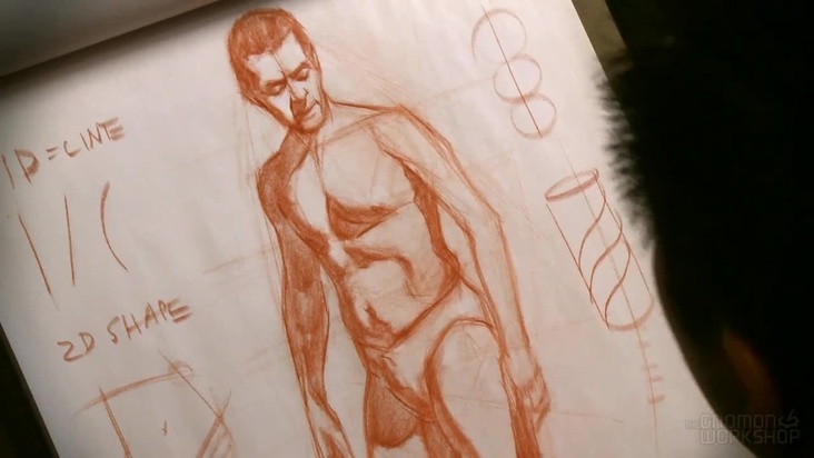 Standing Figure Front Shading Part 1