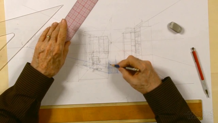 Drawing a Simple Room to Scale - Part 3