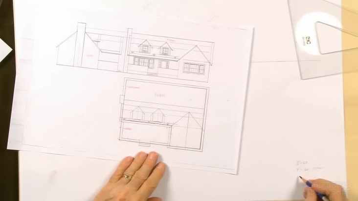 Drawing from Plans and Elevation - Part 2