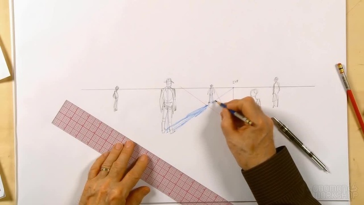 Plotting Natural Light Shadows in Perspective