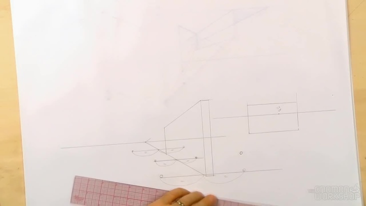 Methods for Plotting Reflections in One Point Perspective