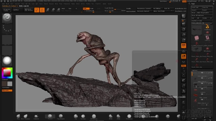 Posing the Rockgubber