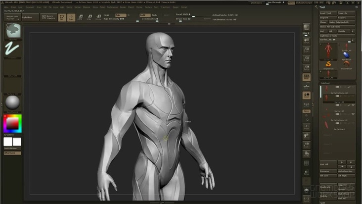 ZBrush Sculpting Tools