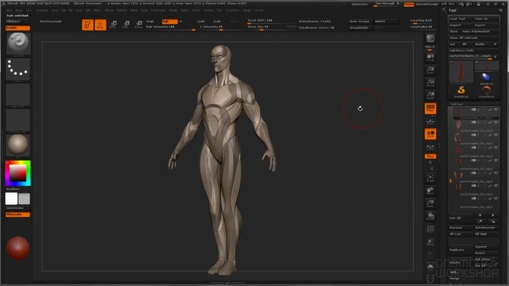 ZBrush Two Tone