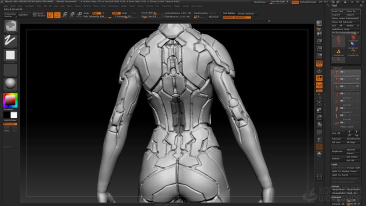 Sculpting in ZBrush Part 3