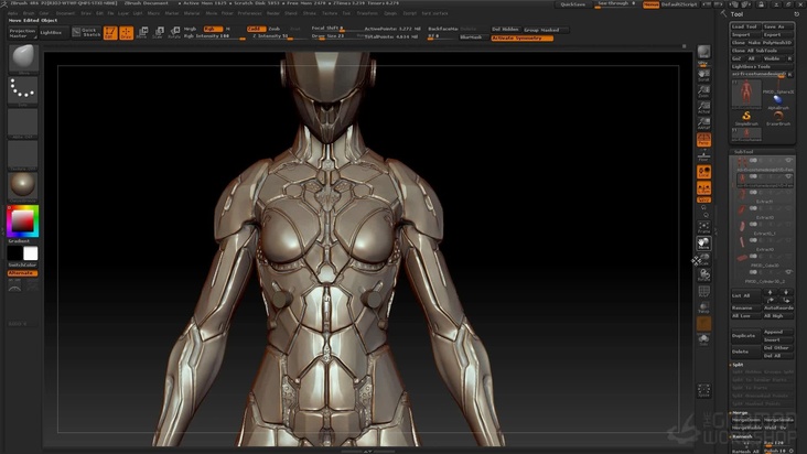 Detailing the 3D Model Part 1