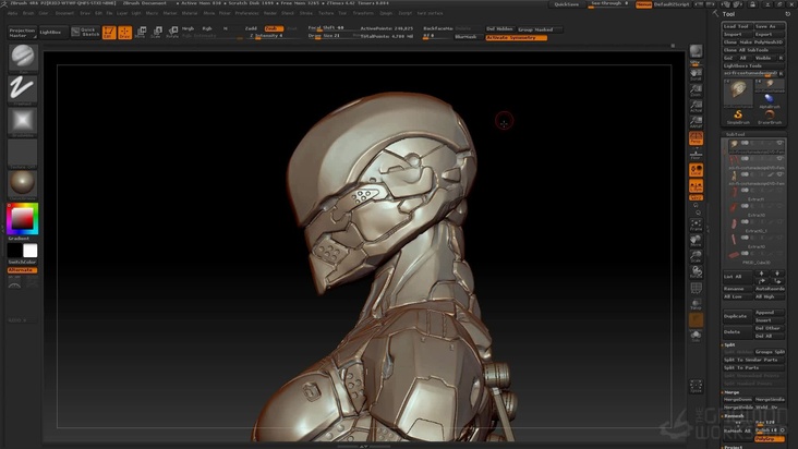 Detailing the 3D Model Part 2