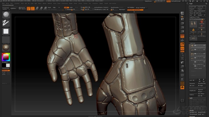 Finalizing the 3D Model