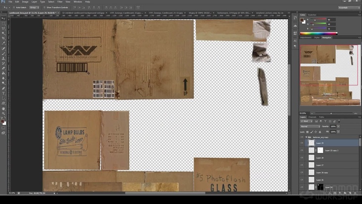 Custom Photoshop texture