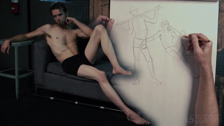 Five-minute poses of extreme dynamic action