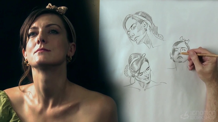 Five minute poses in perspective