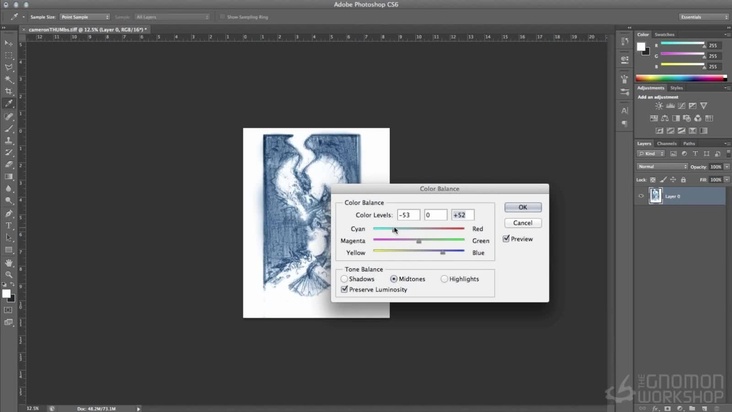 Digital Thumbnail Clean up and print out