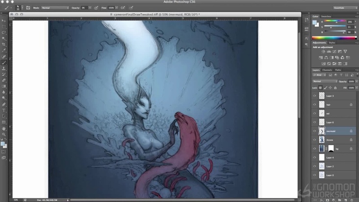 Selecting and Layer Set-up