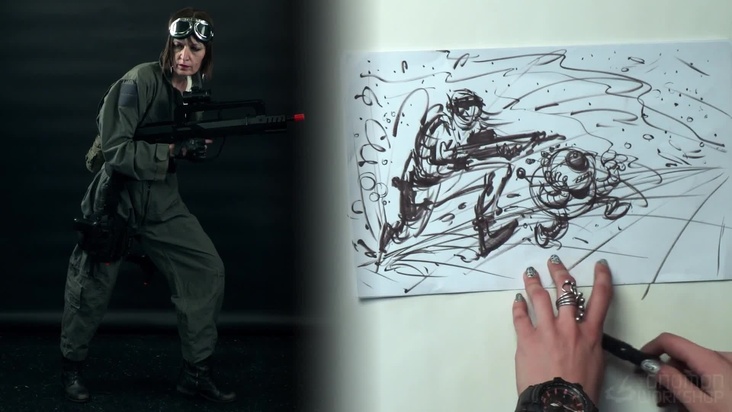 Story-scenario sketch