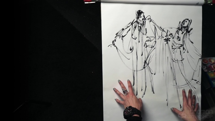 Quick gestures, prioritizing ideas and movement