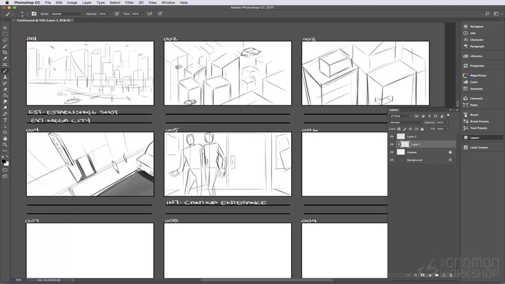 First pass-rough layout Part 1