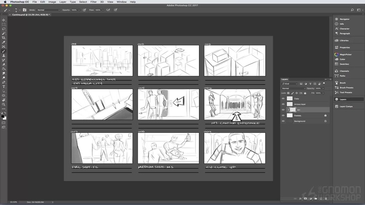 First pass-rough layout Part 2