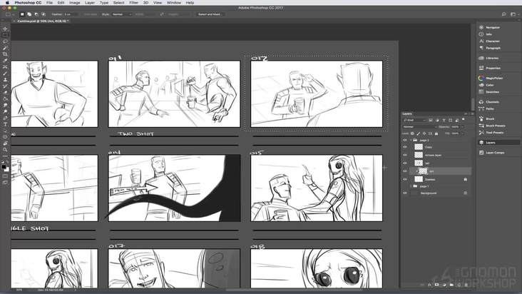 First pass-rough layout Part 3