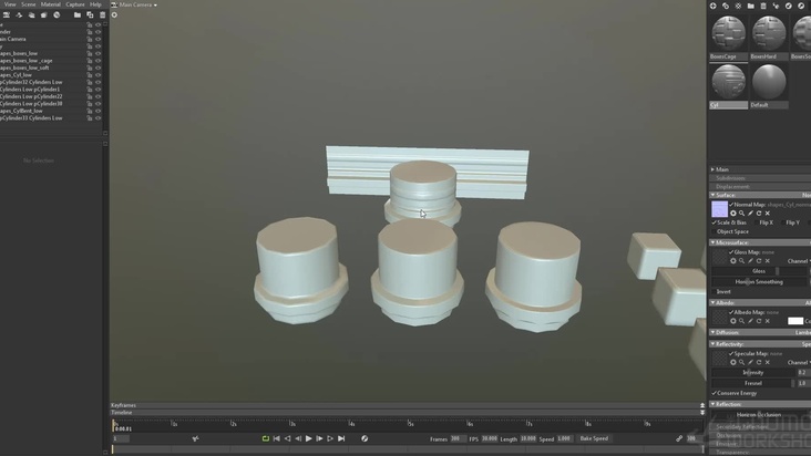 Normal Map Introduction Part 3 - Cylinders