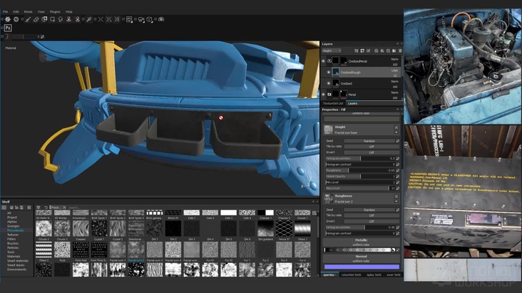 Material Breakup – Metal