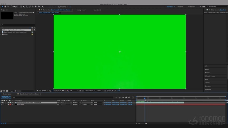 Quick FX, Glass Shatter Card