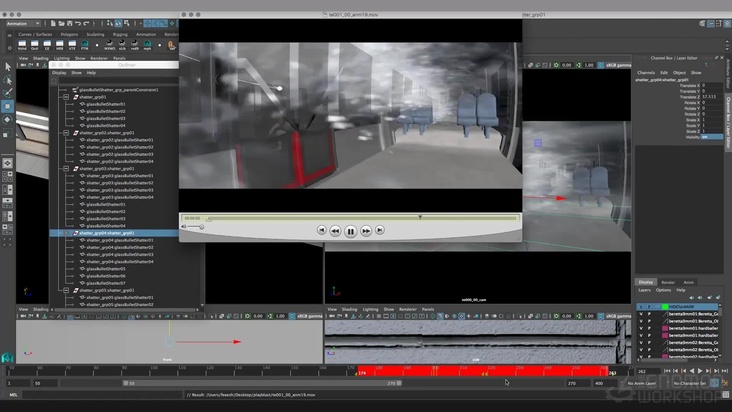 Continuing Shot Blocking