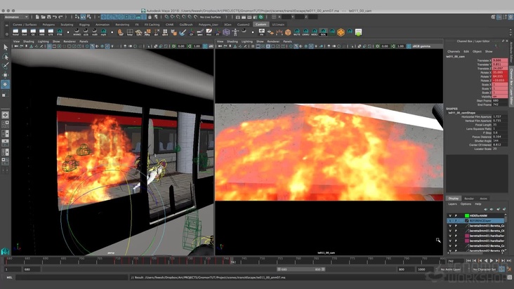 Finishing the Blocking Pass