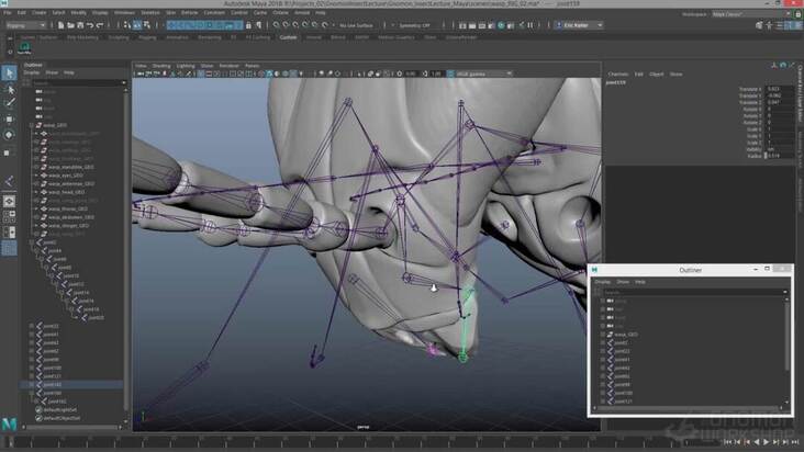Create a posing rig in Maya 2018