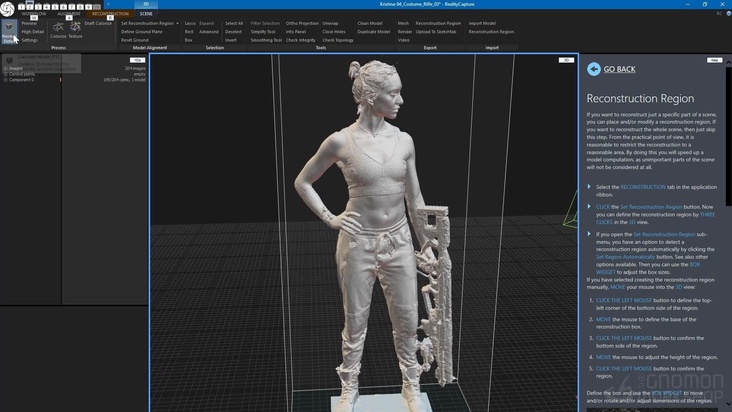 Reality Capture Part 02 - Importing the Photos and Generating a 3D Model