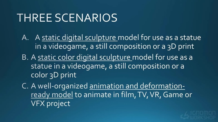 ZBrush Part 01 -The Three Scenarios