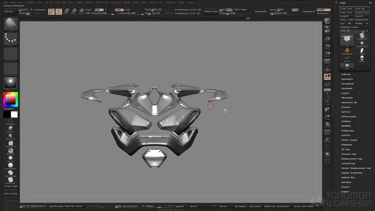 ZBrush Damage Pass