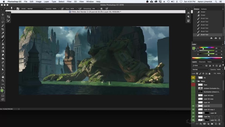The Finish Part 2 - Adding Overgrowth